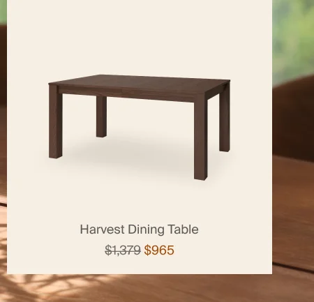 Harvest Extendable Dining Table