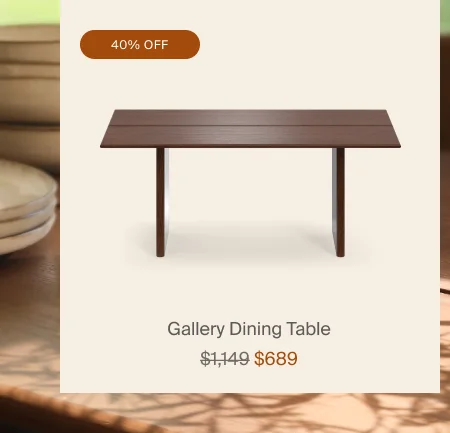 Gallery Dining Table