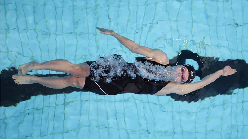 Berkoff sets American record in 50m backstroke