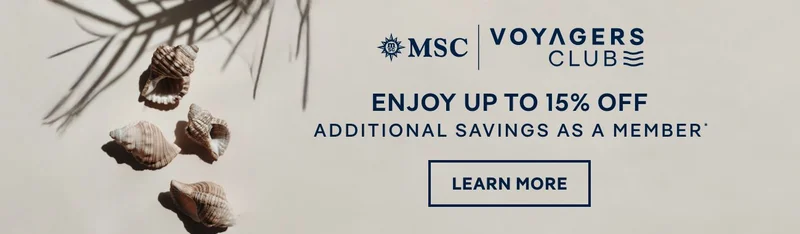 Voyagers Club – Enjoy up to 15% OFF additional savings as a member – Click to Learn More Voyagers Club – Enjoy up to 15% OFF additional savings as a member – Click to Learn More