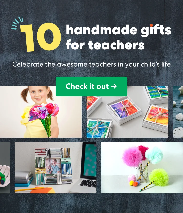 10 handmade gifts for teachers