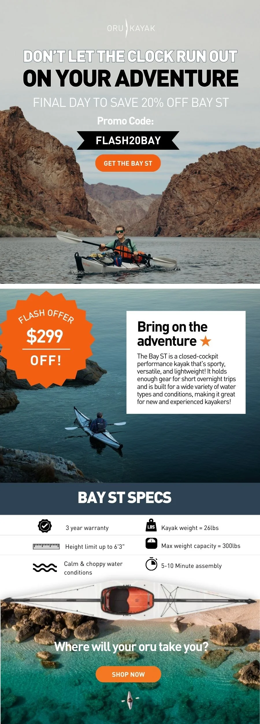 Get 20% off Bay ST with code FLASH20BAY