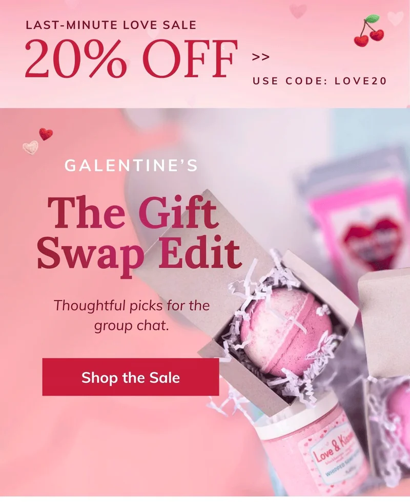The Valentine's Day Last Minute Love Sale