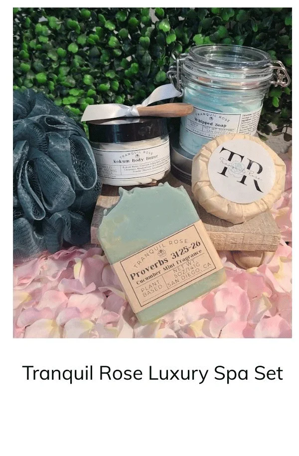 Tranquil Rose Luxury Spa Set