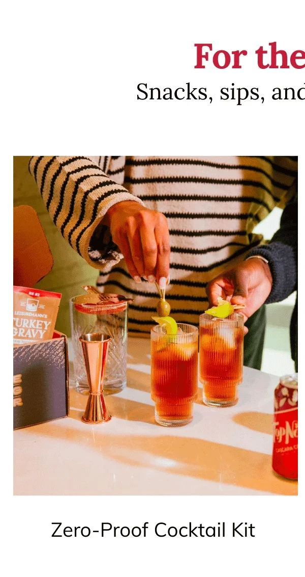 Monthly Zero-Proof Cocktail Kit - Raising the Bar Raising the Bar