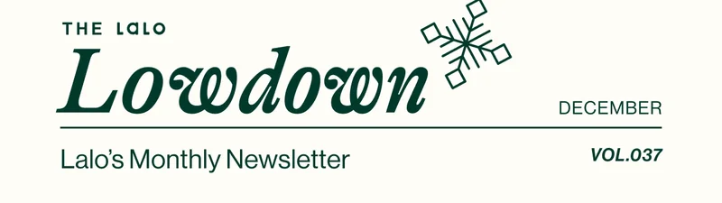 The Lalo Lowdown December Vol. 37