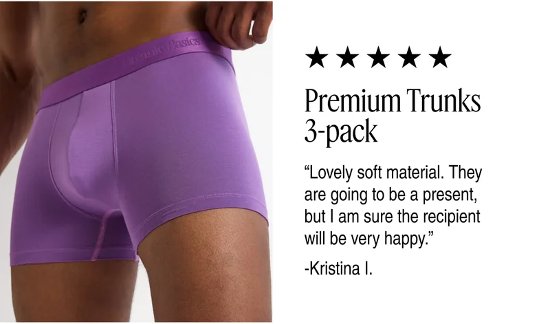 Premium Trunks 3-pack