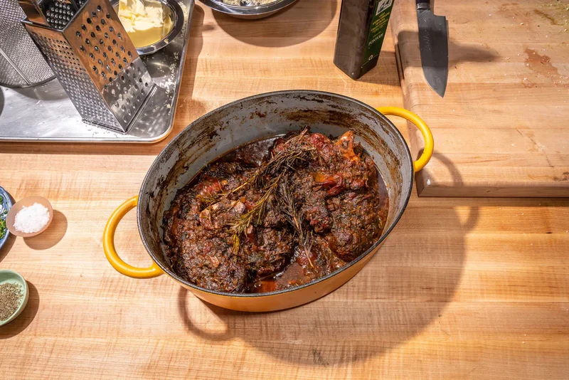 Clare de Boer's Beef-Shin Osso Bucco