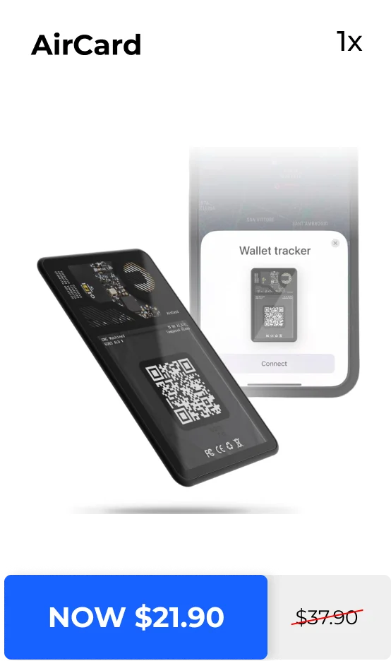 1X AirCard for $21.90
