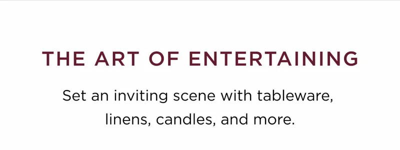The Art of Entertaining