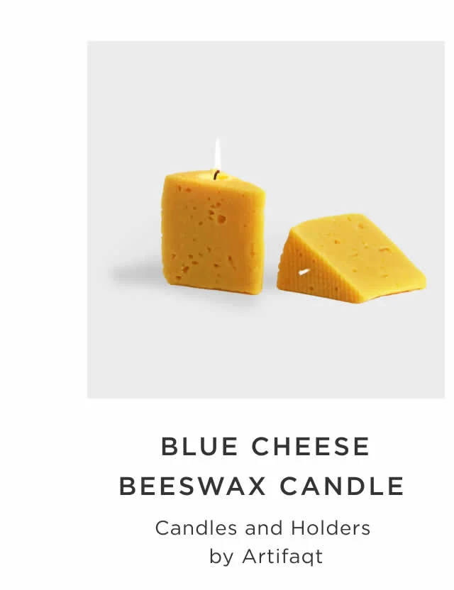 Blue Cheese Beeswax Candle