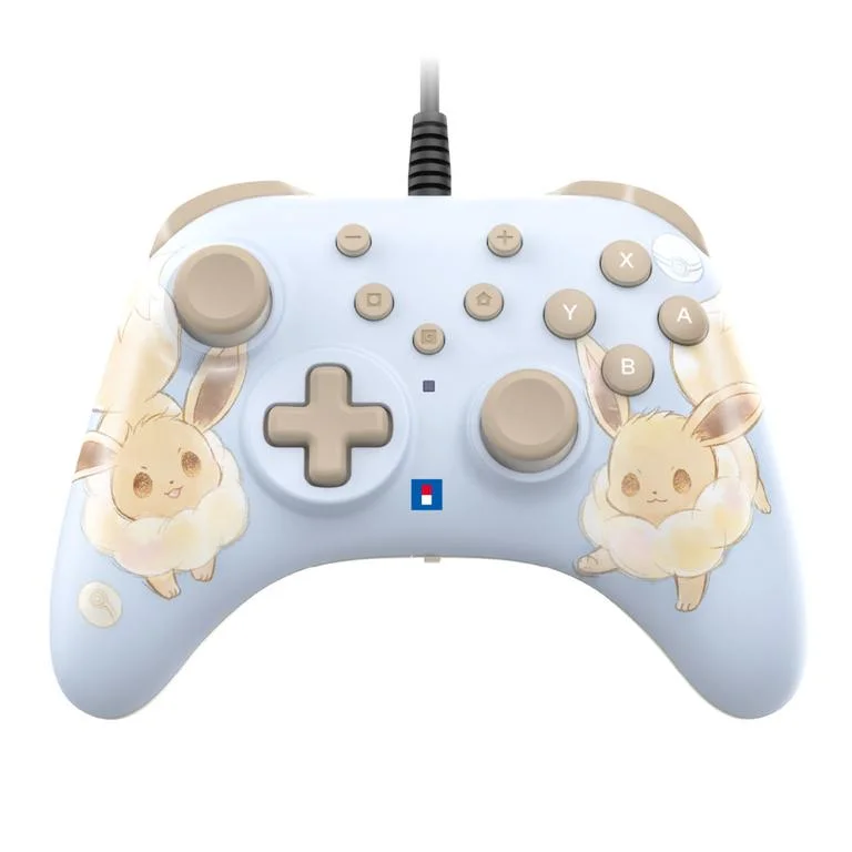 HORI Horipad Turbo Pokemon Eevee Cottage Core Wired Controller for Nintendo Switch 2