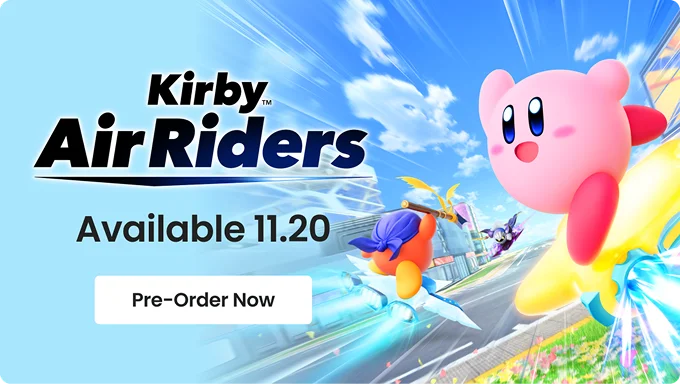 Kirby Air Riders | Available 11.20 | Pre-Order Now