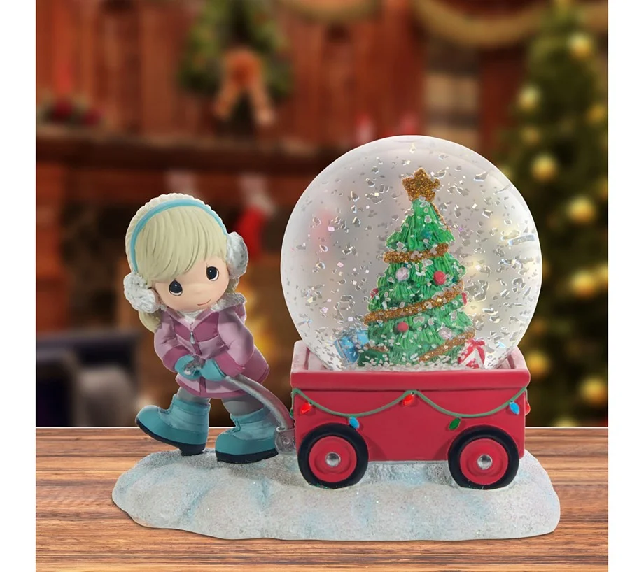 Precious Moments Share The Magic Of Christmas Musical Globe