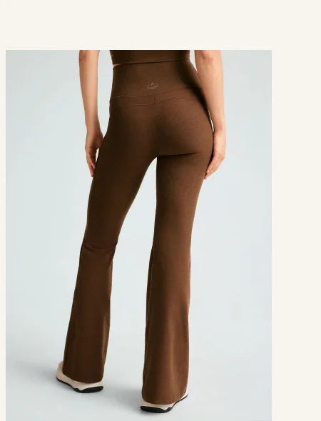 Spacedye All Day Flare High Waisted Pant