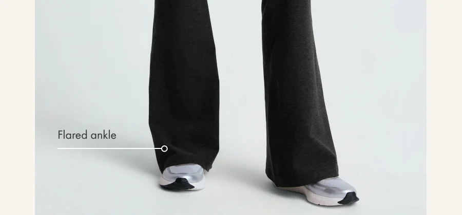 Spacedye All Day Flare High Waisted Pant