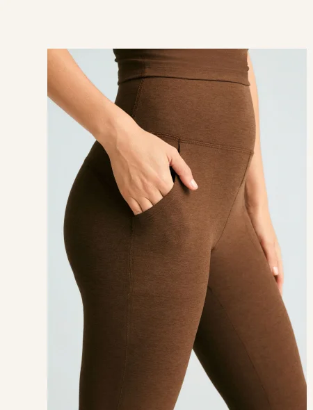 Spacedye All Day Flare High Waisted Pant