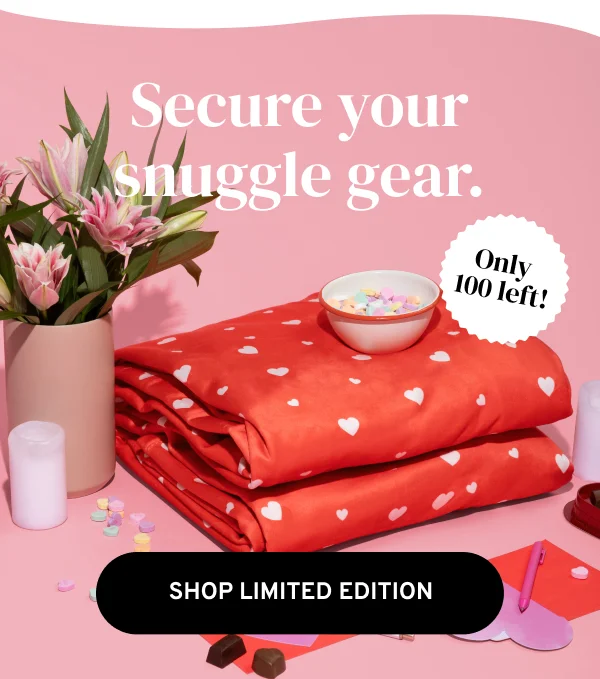 Secure your LE Hearts blanket! Only 100 left.