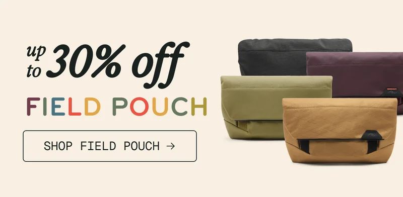Up to 30% off Field Pouch