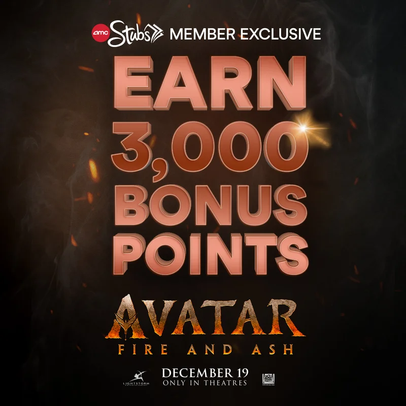 AVATAR: FIRE AND ASH BONUS POINTS