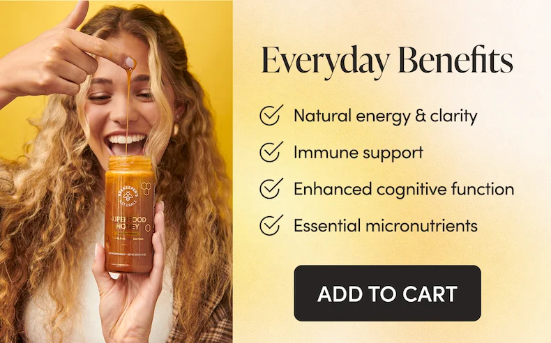 Everyday Benefits      Natural energy & clarity   Immune support  Enhanced cognitive function  Essential micronutrients