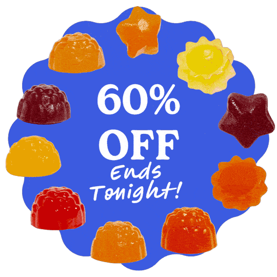 60% OFF ends tonight