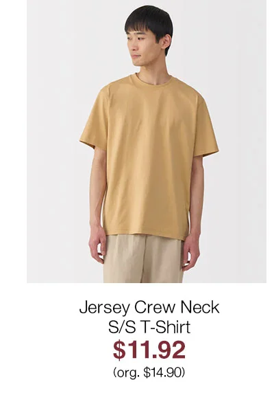 Shop Jersey Crew Neck S/S T-Shirt