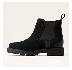 Wexford Lug Waterproof Chelsea Boot | Black