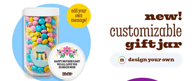 NEW CUSTOMIZABLE GIFT JAR