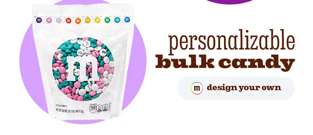 PERSONALIZABLE BULK CANDY