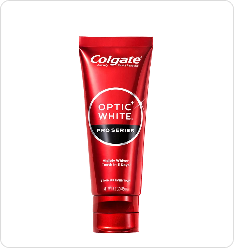 Colgate Optic White Pro Series Stain Prevention Whitening Toothpaste Image