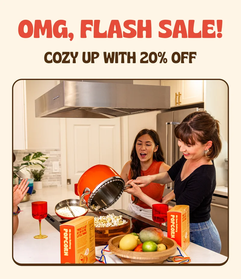 OMG, FLASH SALE! COZY UP WITH 20% OFF
