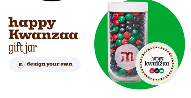 HAPPY KWANZAA GIFT JAR