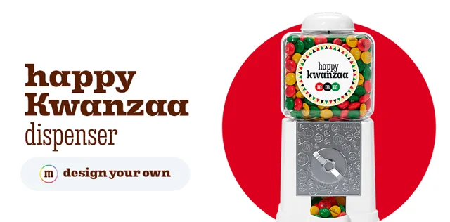 HAPPY KWANZAA DISPENSER
