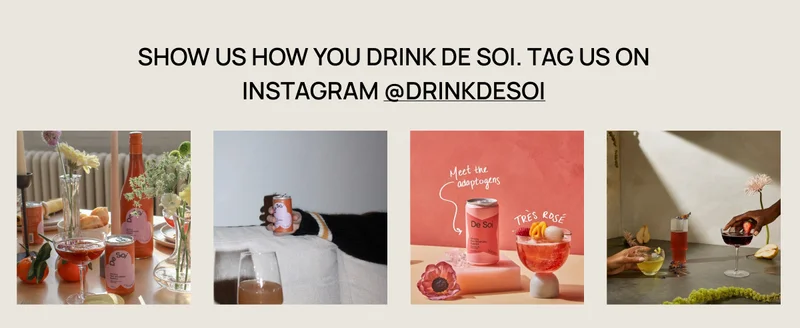 Show Us How You Drink De Soi