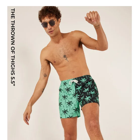 Classic Swim Trunk: The Thrown of Thighs 5.5"