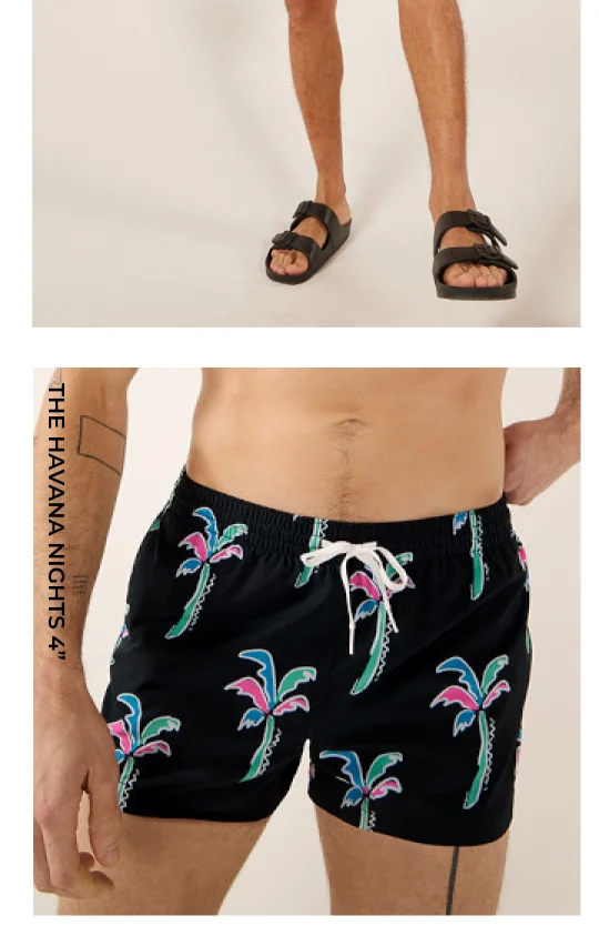 Classic Swim Trunk: The Havana Nights 4"