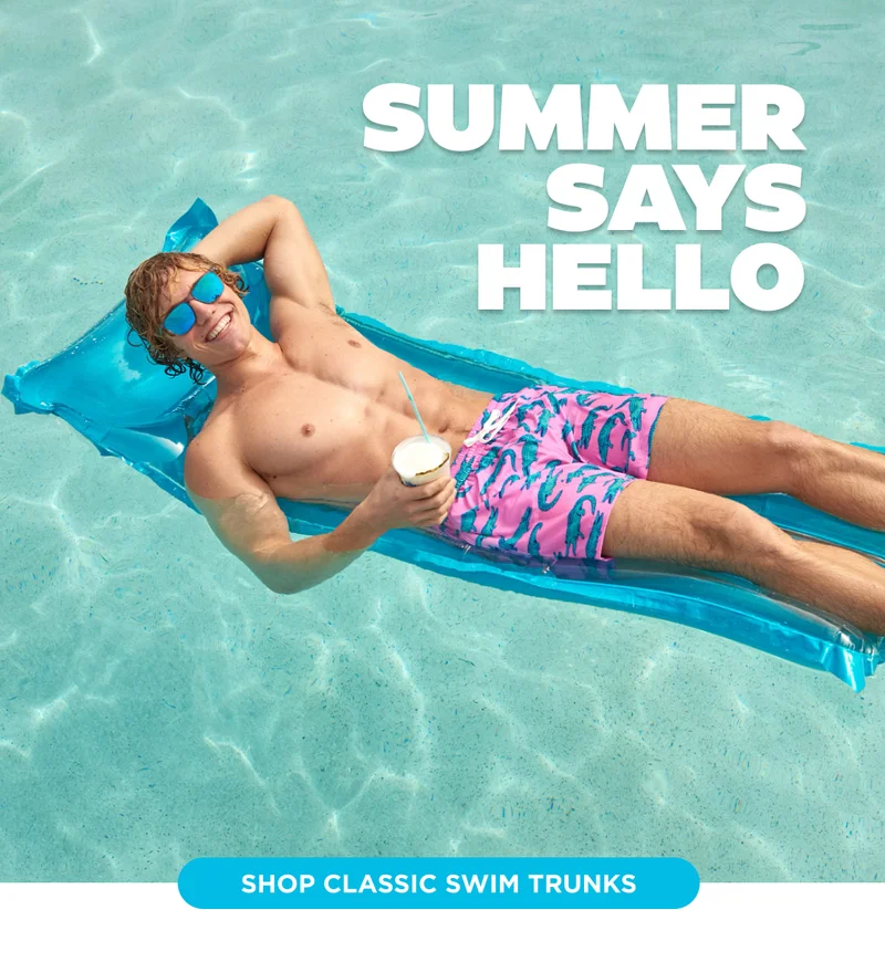 SUMMER SAYS HELLO - Shop Classic Swim Trunks