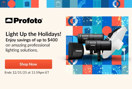 Profoto Light Up the Holidays | Shop Now