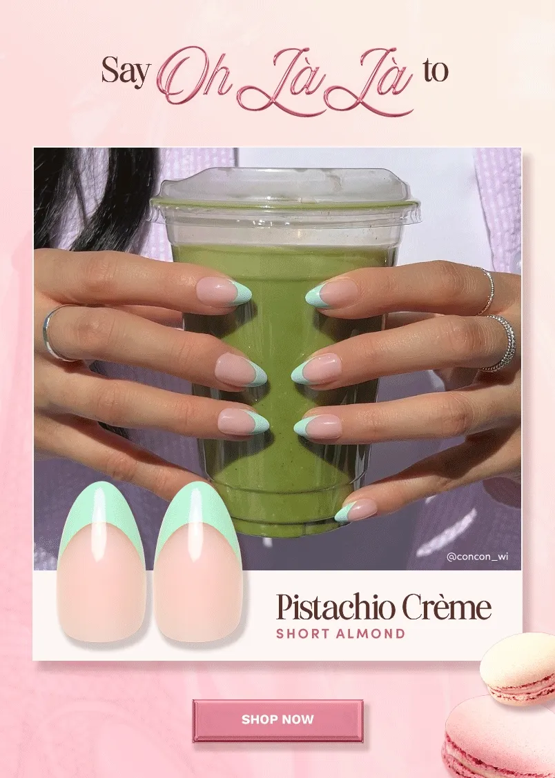 NOW LIVE! Spring French Tip Nails Collection.