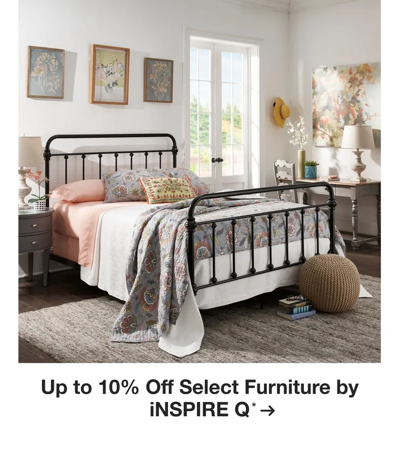 Up to 10% Off Select Furniture by iNSPIRE Q*