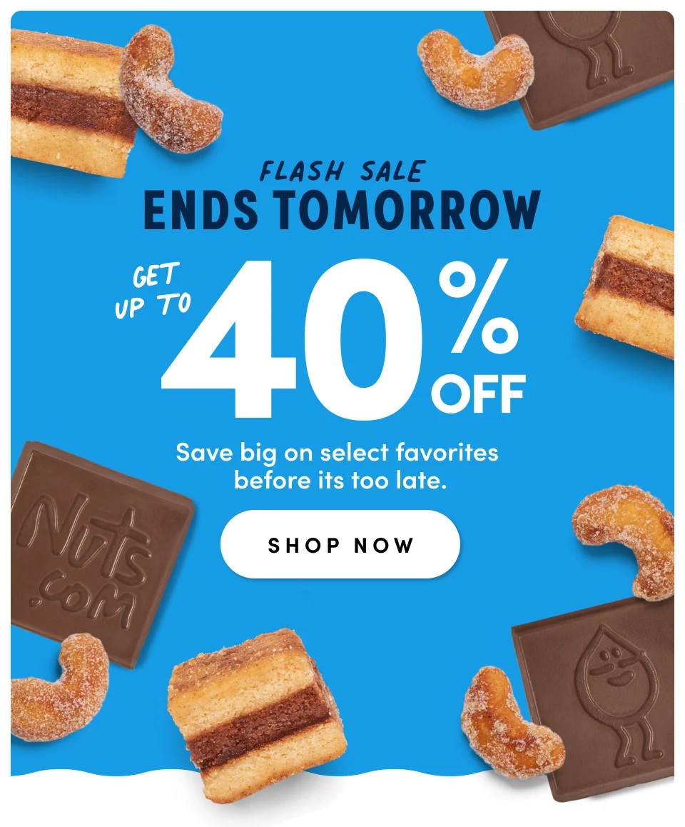 FLASH SALE ENDS TOMORROW; Get up to 40% OFF; Save big on select favorites before its too late. SHOP NOW