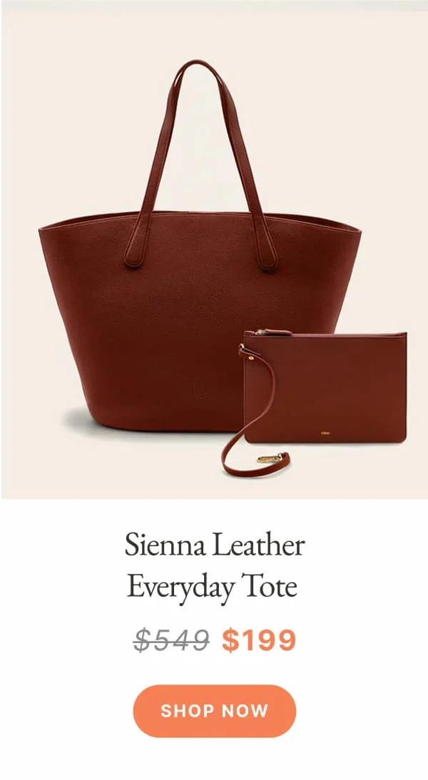 Sienna Leather Everyday Tote