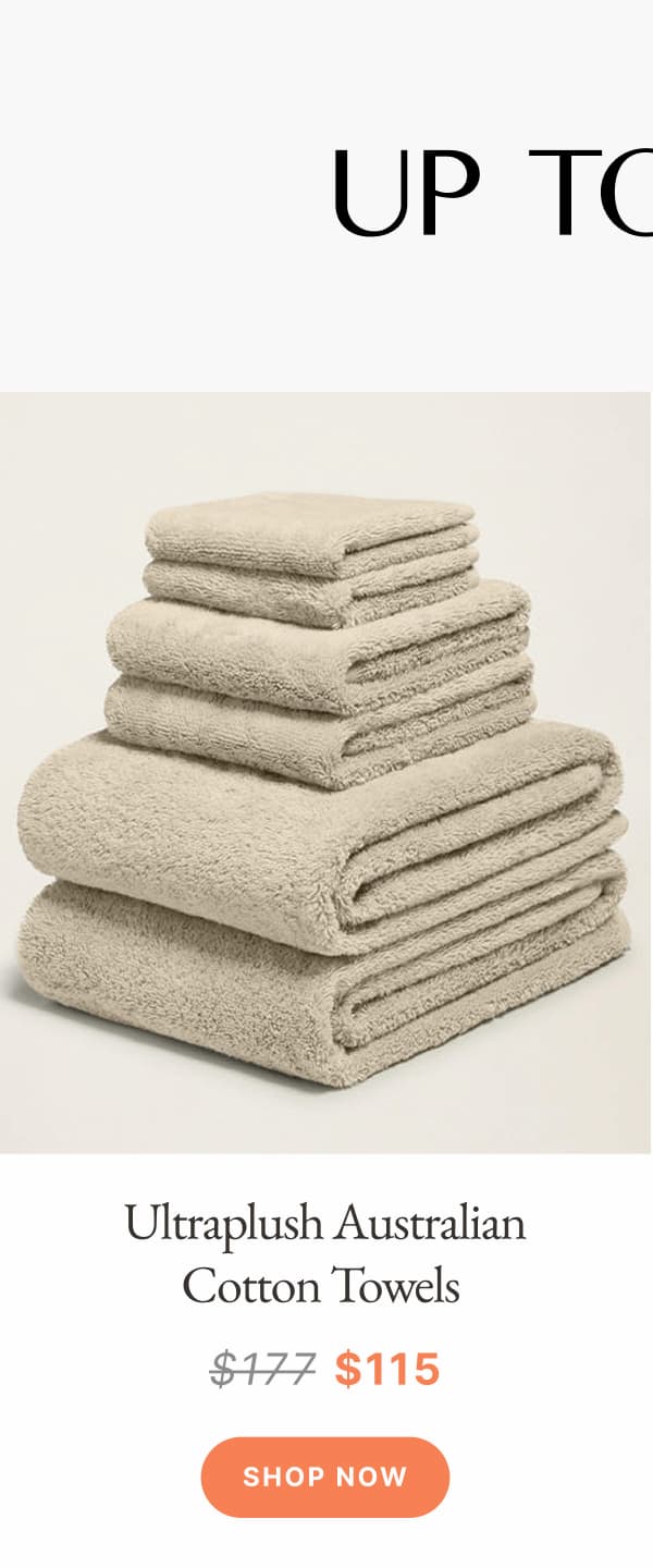 Ultraplush Australian Cotton Towels