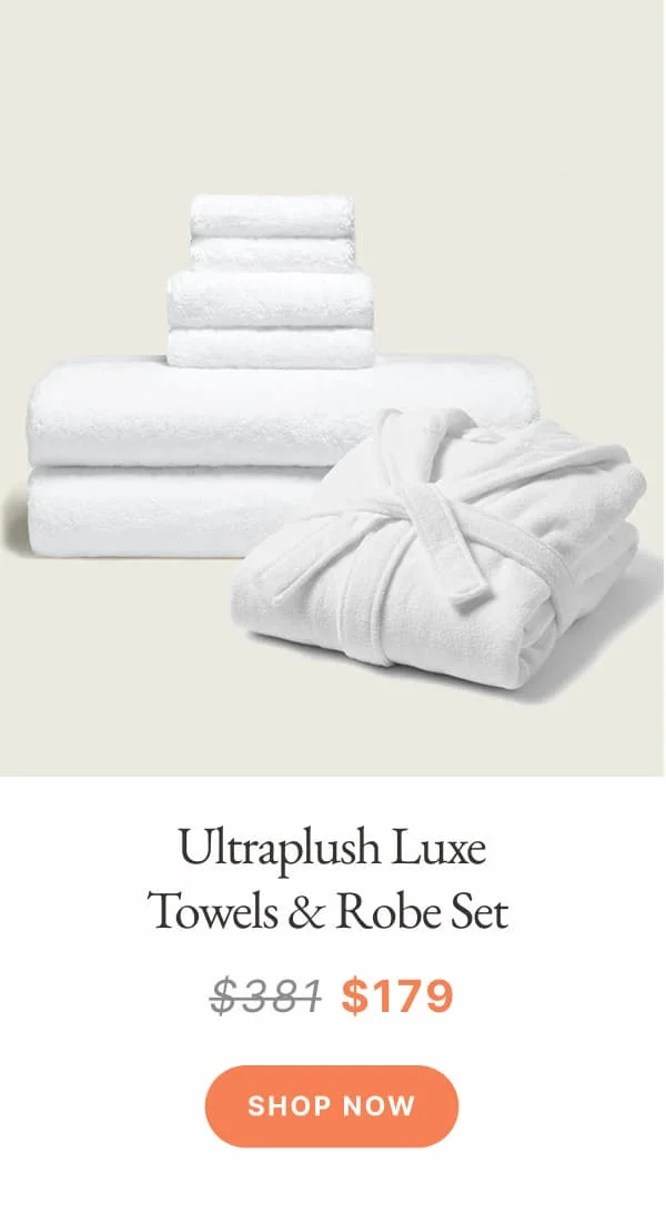 Ultraplush Luxe Towels & Robe Set