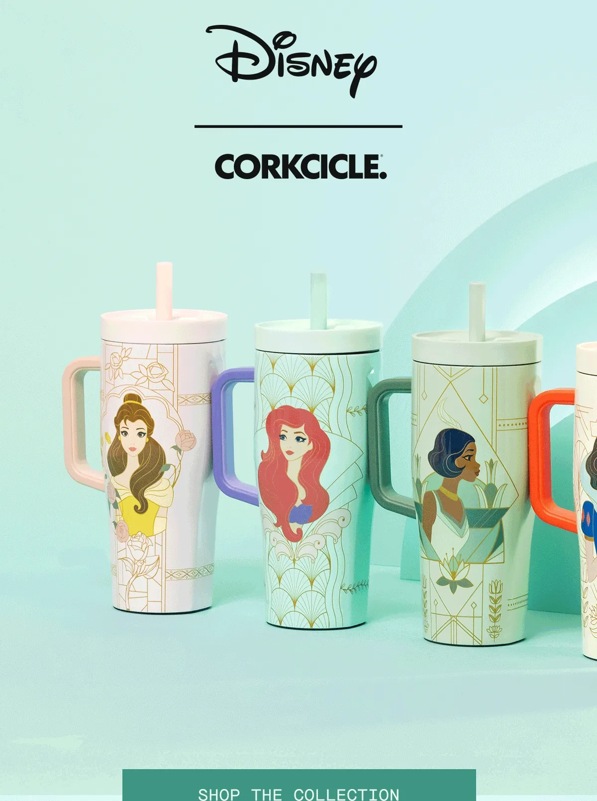 Shop new Disney Princess drinkware collection