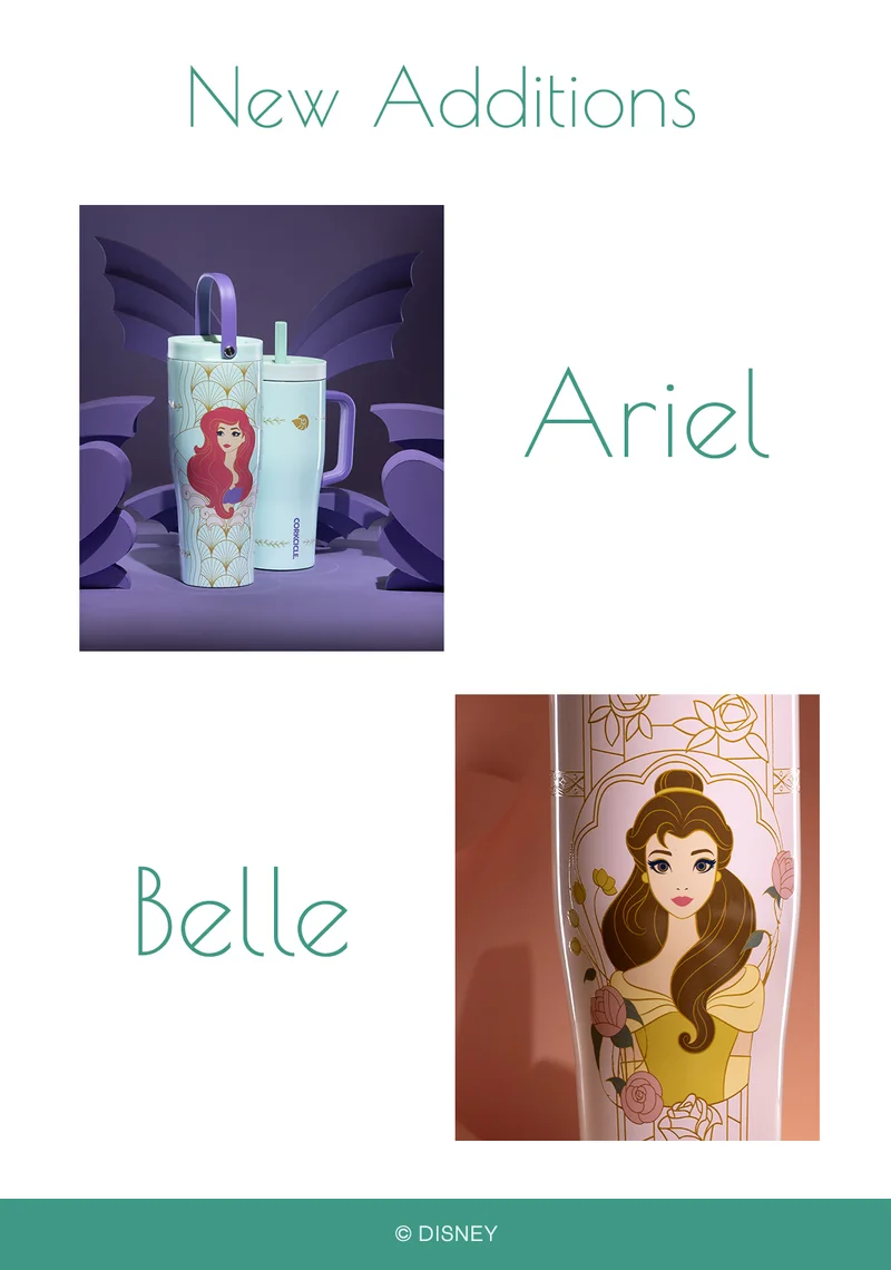 Shop new Disney Princess drinkware collection