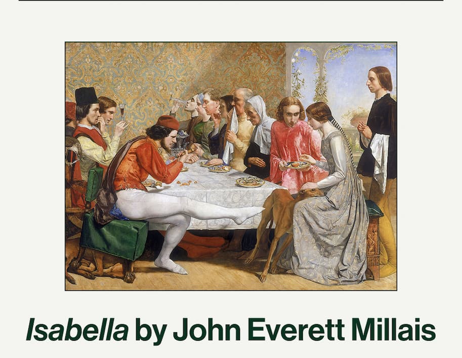 Isabella by John Everett Millais