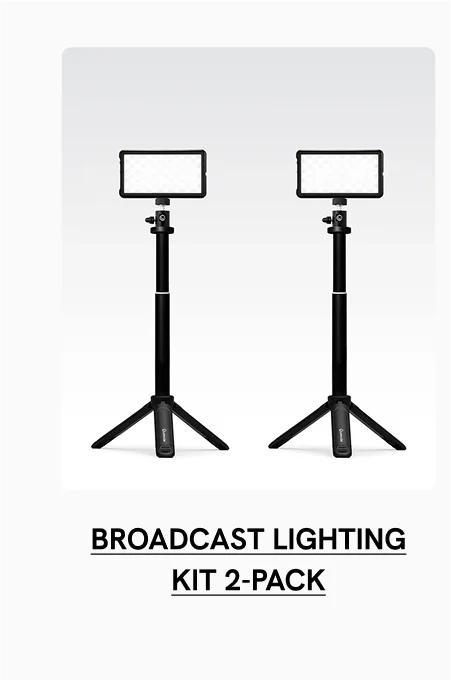 Broadcasting Lighting Kit 2-Pack