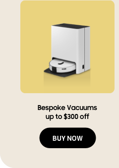 Bespoke Vacuums up to $300 off - BUY NOW